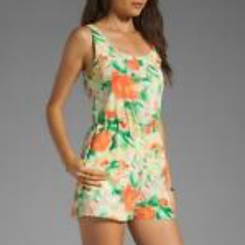 Alice + Olivia Floral Romper